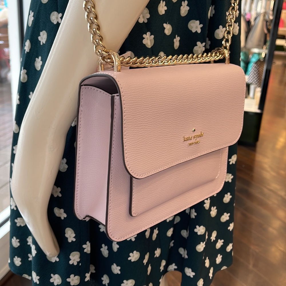 Kate Spade Remi Flap Chain Crossbody lilac moon - Picture 1 of 16